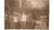 Осенний кросс 1982 г.  п. Куеда